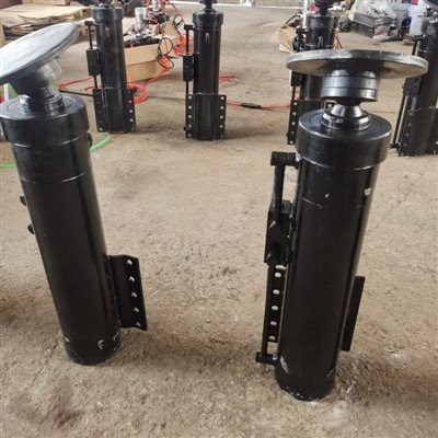 Электрические гидравлические опоры прицепа